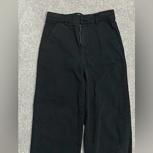 Everlane Organic Wide Leg Pant Black Size 6